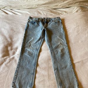 CURRENT ELLIOT Straight Leg Rigid Jeans